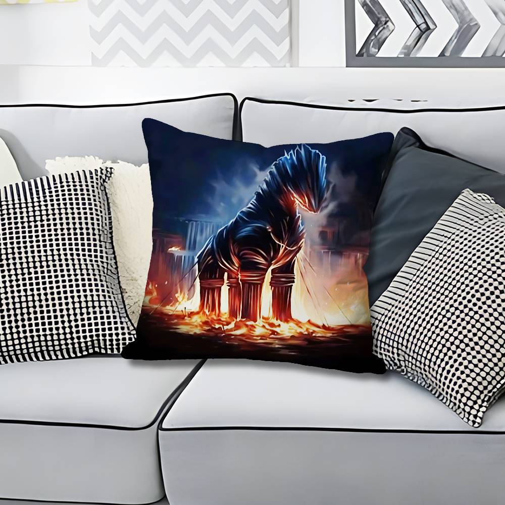 EEpic The Musical Anime Celebrity Merchandise AllMatch Printed Pillow Case Sofa Car Office Room Decoration Protector