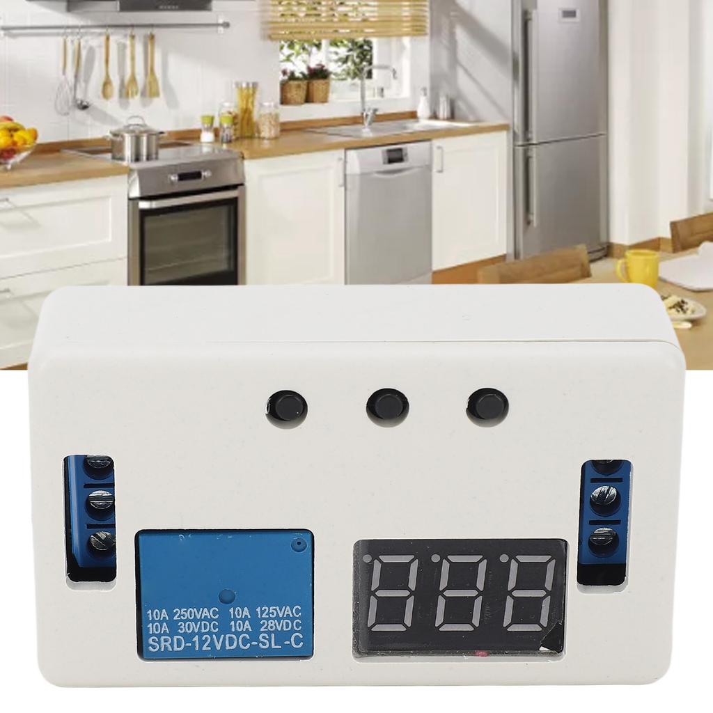 Модуль реле задержки времени DC 12 В цифровой таймер многофункциональный регулируемый переключатель управления циклом ПЛК