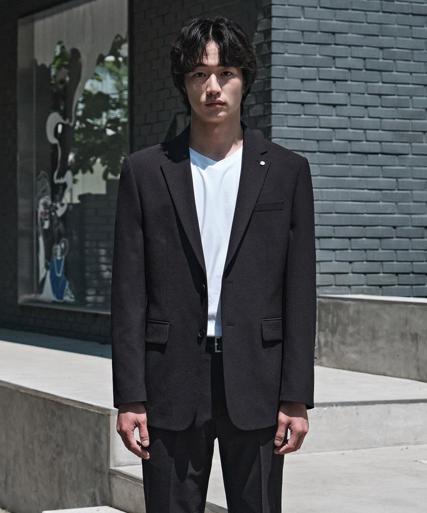 Stco [Summer Suit] Motion-Free Airy Suit Set_Black (Classic Fit)_Ssjxb51Set