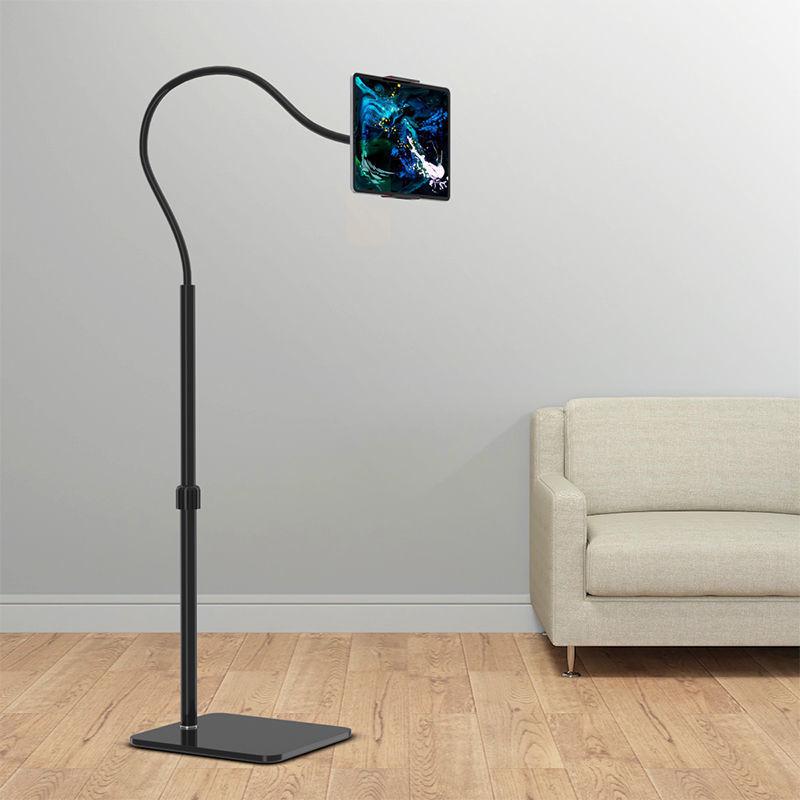Регулируемый напольный держатель для планшета и телефона для прямых трансляций