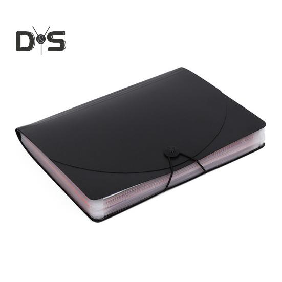 Органайзер для файлов-гармошек с 12/24/36 карманами, расширяющаяся папка для файлов формата А4, органайзер для бумажных документов и квитанций для классной комнаты, домашнего офиса