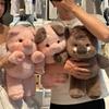 Новый Креативный Подарок Мягкая Игрушка Свинка Плюшевая Подушка Милая 17.7 дюймов Плюшевые Игрушки Плюшевая Подушка для Эмоциональной Поддержки
