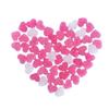 50 шт. Подарочная коробка в форме сердца с надписью 'Love', пушистый наполнитель, розовая пенопластовая полоска, наполнитель для подарочной коробки