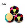 Soft Fabric Tossing Balls Sandbags Foot Bags Well Balanced Plush Juggling Balls Portable Lawn Game Bags Stress Relief Toy for Beginners Indoor