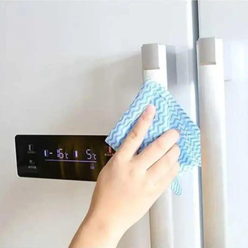 40 листов/рулонов бытовые кухонные нетканые полотенца для посуды одноразовые кухонные чистящие салфетки для мытья посуды