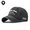Pure Cotton Washed Old Small Letter Baseball Cap Men's and Women's Outdoor Four-season Cap