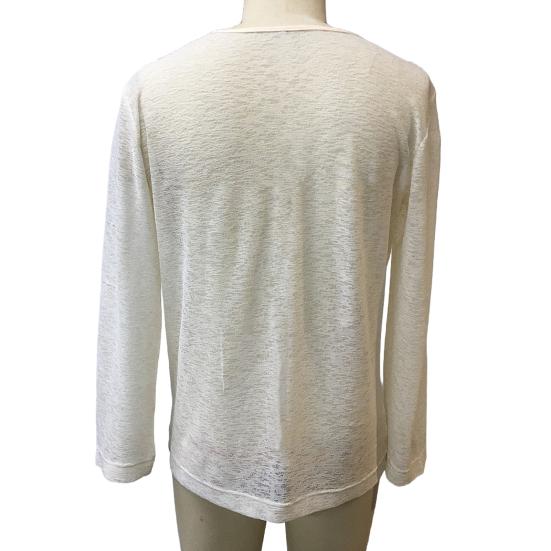 Мужская рубашка с круглым вырезом и длинным рукавом, однотонный дизайн, мягкая дышащая свободная посадка, повседневная спортивная рубашка для фитнеса, повседневная одежда