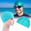 Solid Color Ultrathin Water Sport Waterproof Turban Swimming Cap Bathing Caps Swimming Hat Pool Hat