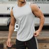 Men's Quick Dry Sports Running Breathable Tank Top Training Fitness Loose Sleeveless Top