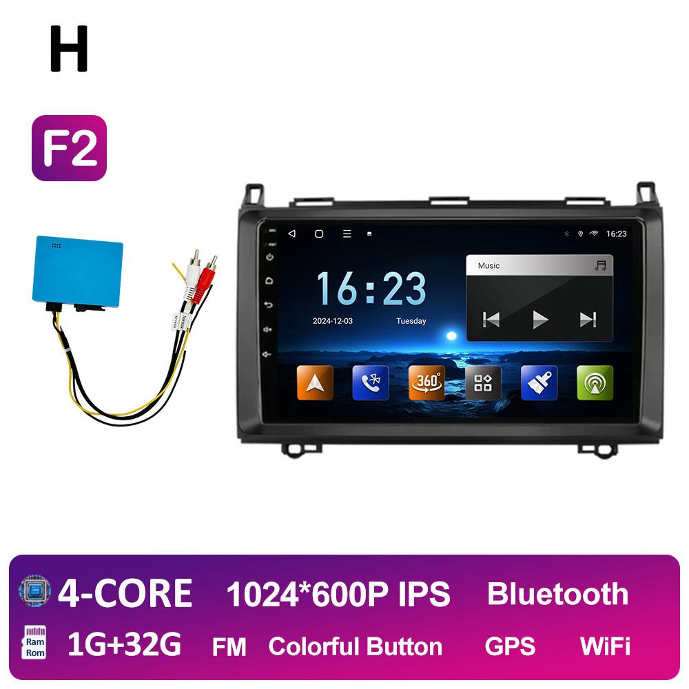 Навигация GPS беспроводной Carplay для Mercedes Benz W169 W245 B200 W906 Sprinter W639 Vito Autoradio Bluetooth 2.5D сенсорный экран