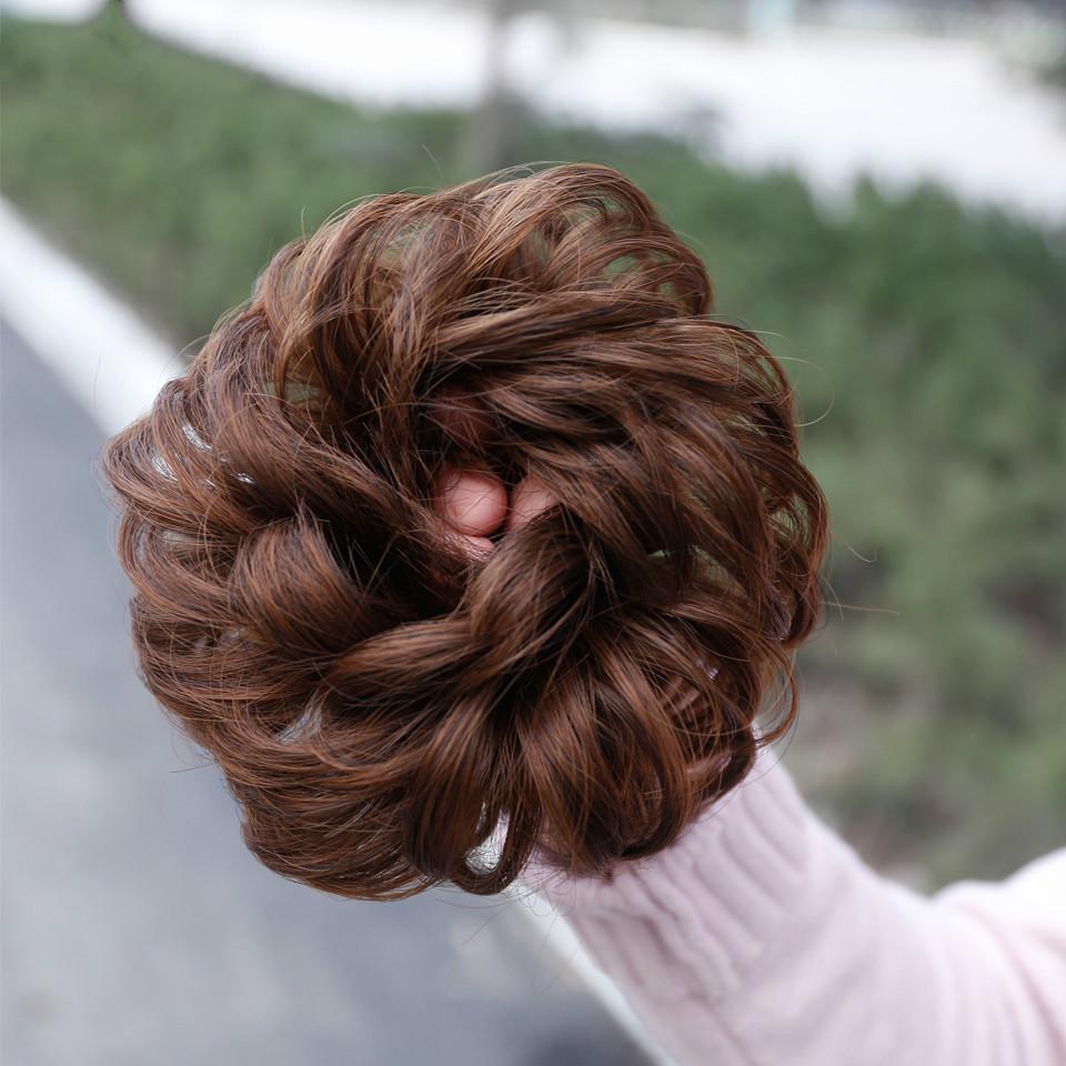 Шиньон на резинке для создания причёски