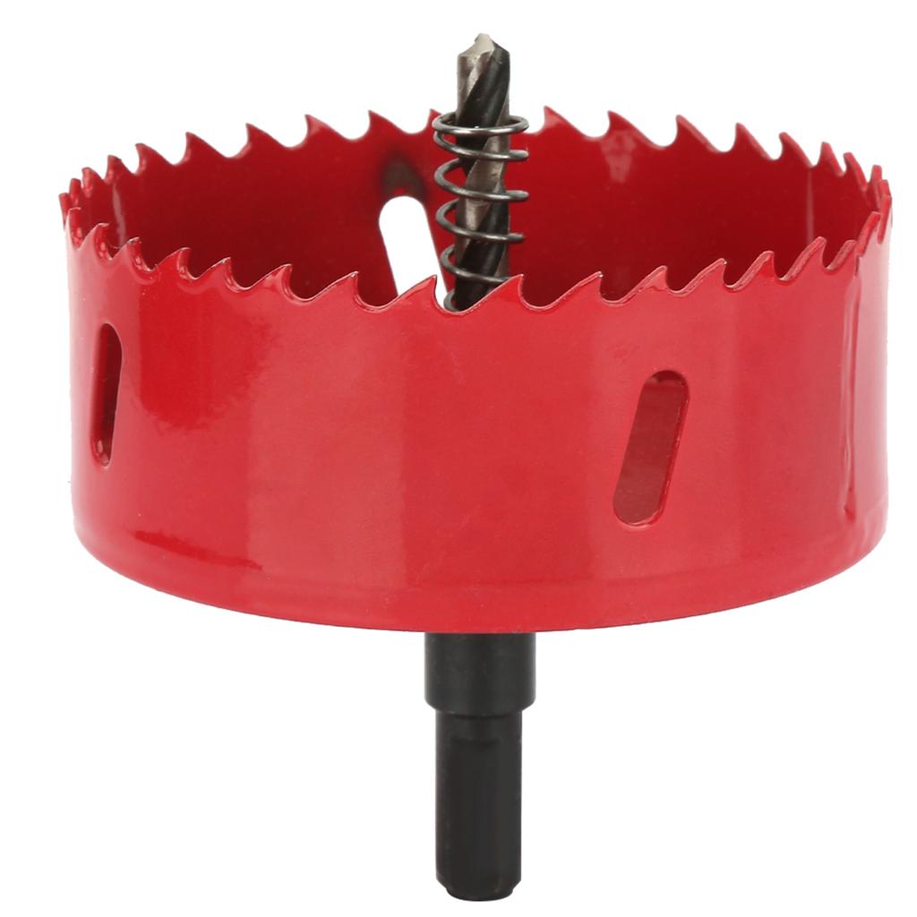 90мм Кольцевая пила Металлорез Сверло Зубчатая резка Для Алюминия Дерева Пластика Гипсокартона