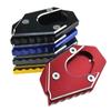 CNC High Quality Side Stand Enlarger Plate Kickstand Extension For KYMCO Xciting250 300 400 Downtown300i Downtown350i
