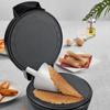 1000 Вт многофункциональная электрическая машина для завтрака с двухсторонним нагревом машина для приготовления блинов с вилкой европейского стандарта 220‑240 В