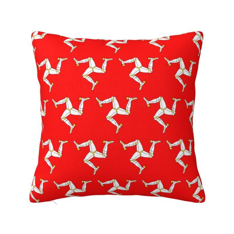 Motorcycle Sport Isle Of Man TT Races Cushion Cover cm Throw Pillow Case Living Room Decoration Sofa Chair Pillowslip