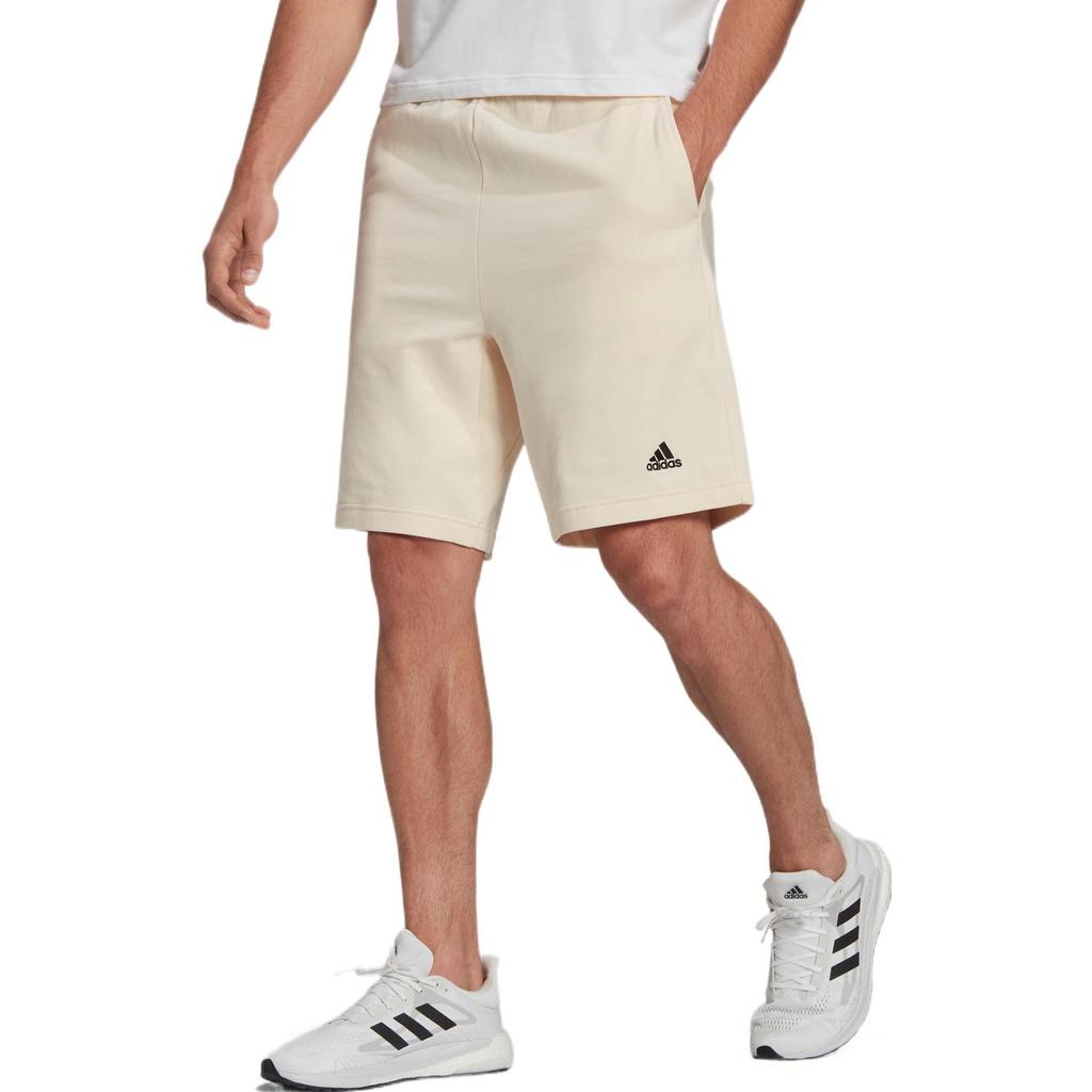adidas Повседневные шорты мужские желто-белые HB6588