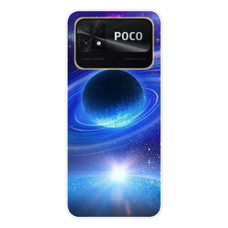 Для Xiaomi Poco C40 C 40 Чехол Мягкая силиконовая задняя крышка Мультяшный чехол для телефона Разнообразие