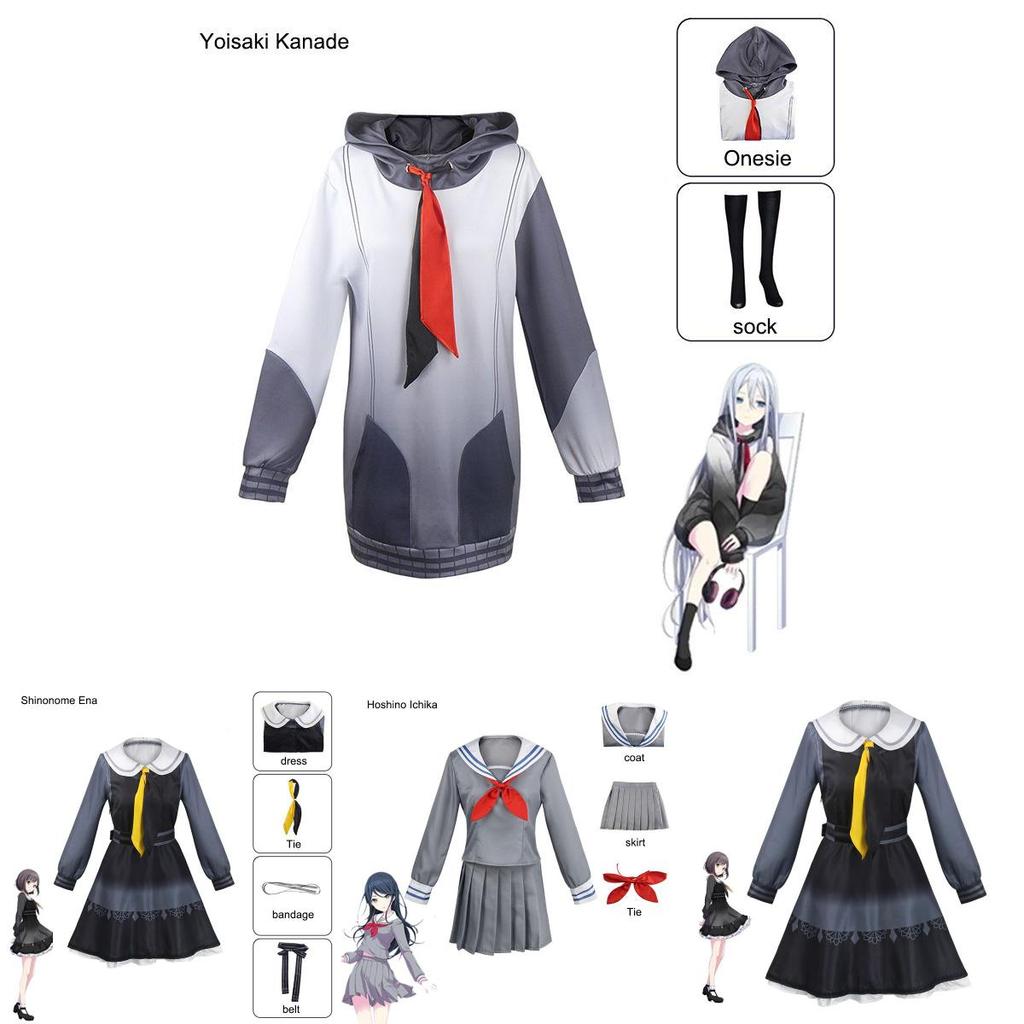 Комплект костюма для косплея Project Sekai Colorful Stage Feat Hatsune Miku