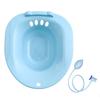 Women Elderly Toilet Seat Sitz Bath Basin Bidet Hip Bath Sturdy Comfortable