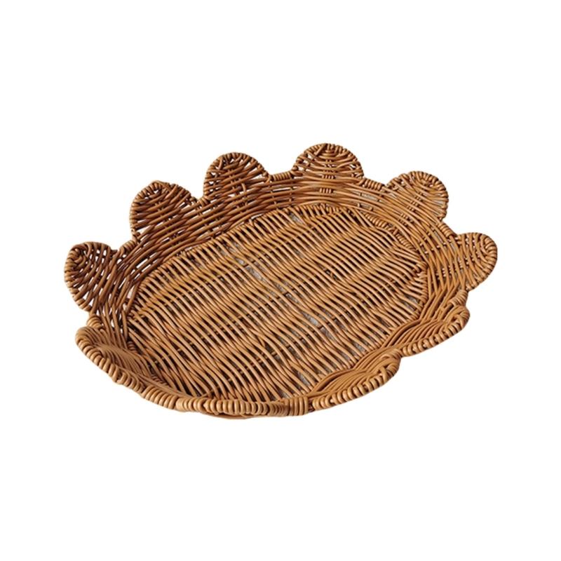 Multifuntional Bread Baskets Stackable Storage Baskets Display Basket Food Storage Basket Fruit Display Bowl for Food