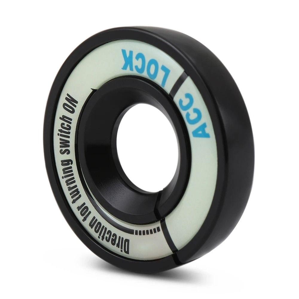 Zinc Zinc Alloy Luminous Ignition Switch Cover Ignition Key Ring Cover Car Switch Sticker Start Button Cover