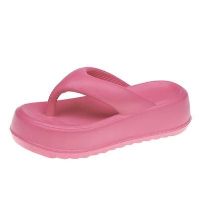 Мода 2024 новые женские повседневные модные удобные сандалии летние толстая подошва увеличивают противоскользящие шлепанцы уличные пляжные женские сандалии