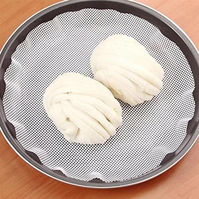 Пельмени Силиконовая пароварка Бумага Круглый коврик для булочек Одноразовые кондитерские изделия Без палочки