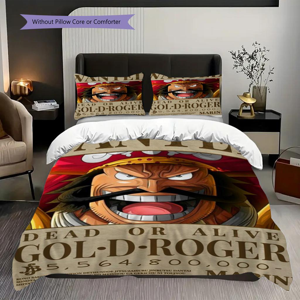 Skull Crossbones Set Threepiece Set 1 Duvet Cover 2 Pillowcase Without Core Duvet Cover And Pillowcase Christmas Birthday Gift
