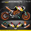 PowerZone for Custom Team Graphics Backgrounds Decals Stickers Kit For KTM 2011-2016 DUKE 125 200 390 Motorcycle SUPERMOTO 003