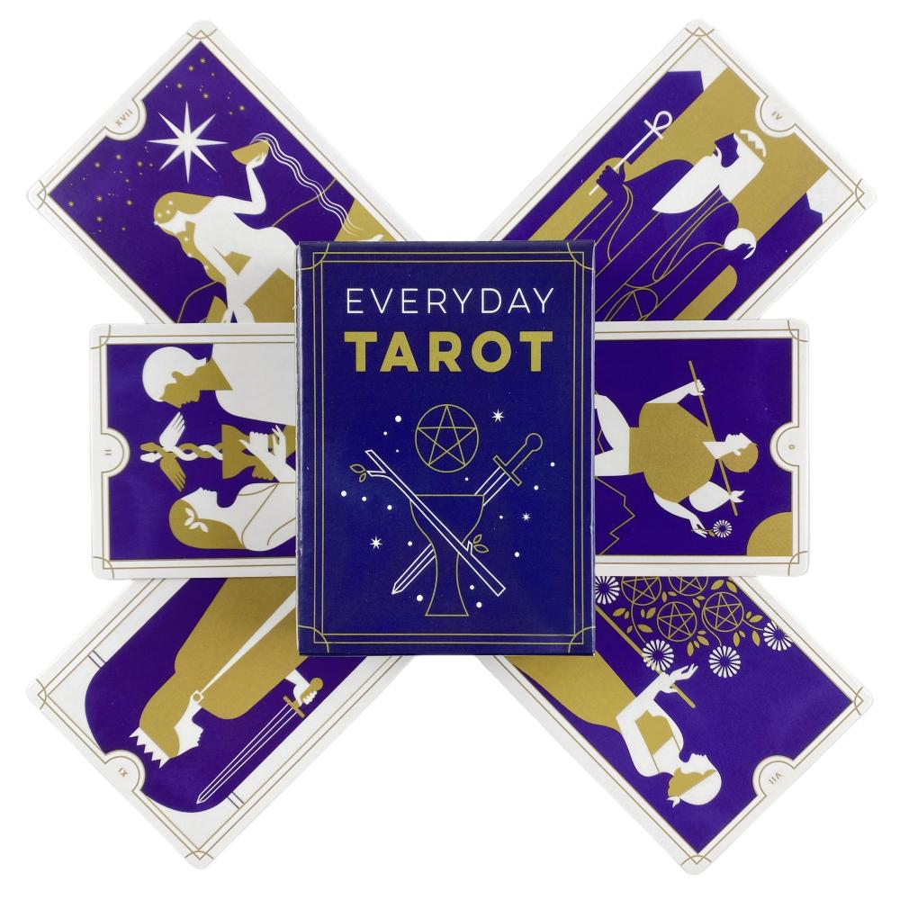 Карты Таро Everyday Rider Колода Оракула из 78 карт Английское издание Visions Гадательная колода Настольные игры