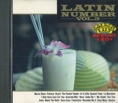CD РАЗНЫЕ ИСПОЛНИТЕЛИ - Latin Number Vol.3 GL128 TONE Japan Latin Б/У