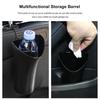 Portable Car Styling Storage Barrel ABS Multifunctional Hook Umbrella Hanger LS