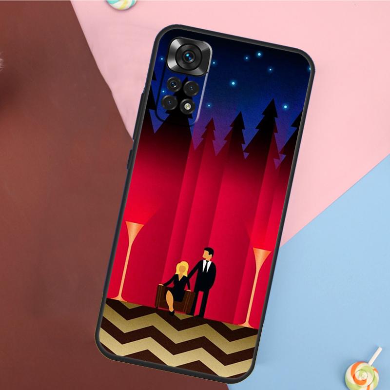 Чехол 'Добро пожаловать в Твин Пикс' для Xiaomi Redmi Note 13 Pro 14 12 11 9 10 9S 10S 11S 12S Redmi 14C 10C 12C 13C