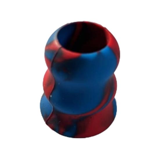 Силиконовый чехол для бейсбольной биты Bat Knob Taper, чехол для бейсбольной биты Slowpitch Softball Bat Grip Taper, абсорбирующая лента для бейсбольной биты для улучшенной защиты хвата