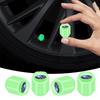 Luminous Car Tire Valve Caps Fluorescent Motorcycle Wheel Tyre For Outback Crosstrek XV Forester BRZ Legacy Impreza WRX 2006 STI Ascent