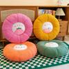 Soft And Cozy Strawberry Plush Fruit Cushion Round Pillow For Home And Office Comfort