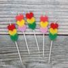 New Product Colorful String Birthday Candle Stacked Retro Love Hearts Creative Party Baking Decorative Candles
