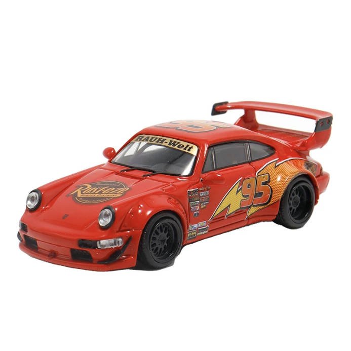 В наличии CoolCar RWB 1:64 964 Supra A90 Молния Литая Диорама Модель Автомобиля Коллекция Игрушка Время Микро