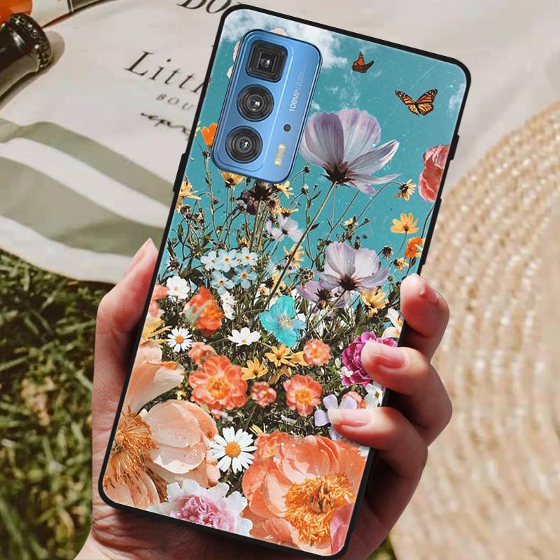 For Motorola Moto Edge 20 Pro Case Soft TPU Silicone Back Cover for Motorola Moto Edge S 20 Pro 5G Phone Cases Fashion Coque