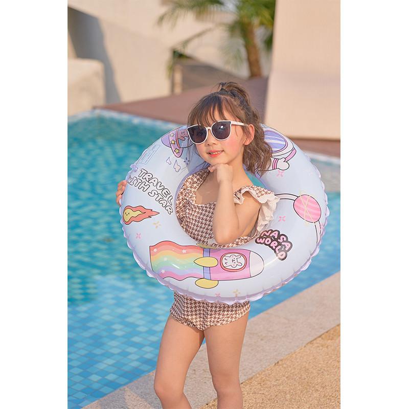 Colorful Inflatable Swim Rings For Kids Astronaut Cute Rabbit Lion Park Mermaid Dinosaur Rainbow Unicorn And More