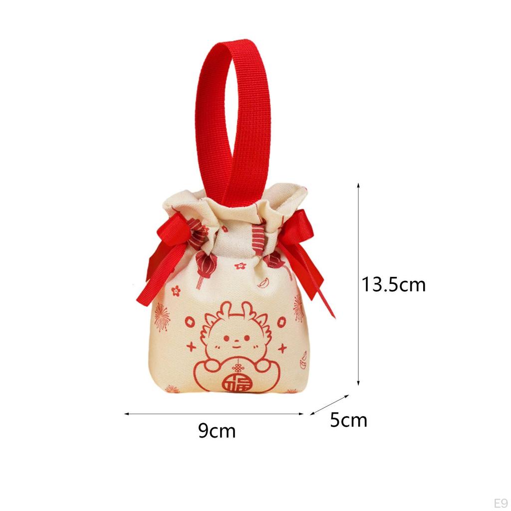 Свадебная сумка, украшенная традиционной китайской свадебной сумкой с цветочным узором для девочек, шикарная сумка на шнурке, подарок