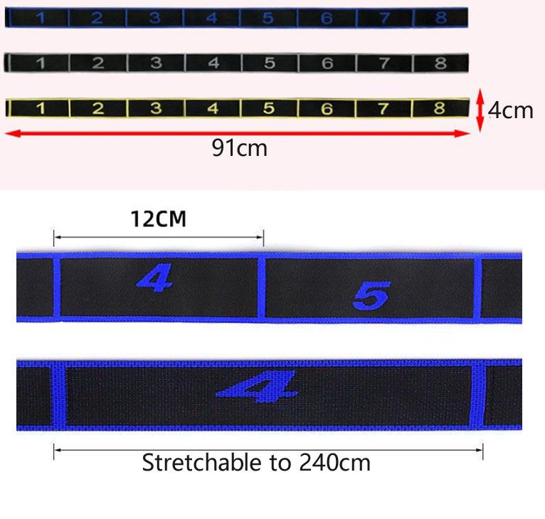 Эластичный ремень, эспандеры для тренировок по гимнастике, йоге, тренажер для латинских упражнений