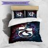 Trabzonspor FC Printed 3PCS Bedding Set Breathable Duvet Cover with Pillowcases Decorative Bed Linen for Bedroom Home