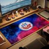 ФК. Hansa Rostock Большой Размер Коврик для Мыши Большой Игровой Стол Подушка Нескользящий Ноутбук Планшет Большой Коврик для Мыши XXL Коврик Мини ПК Игровой Коврик С Замком по краю