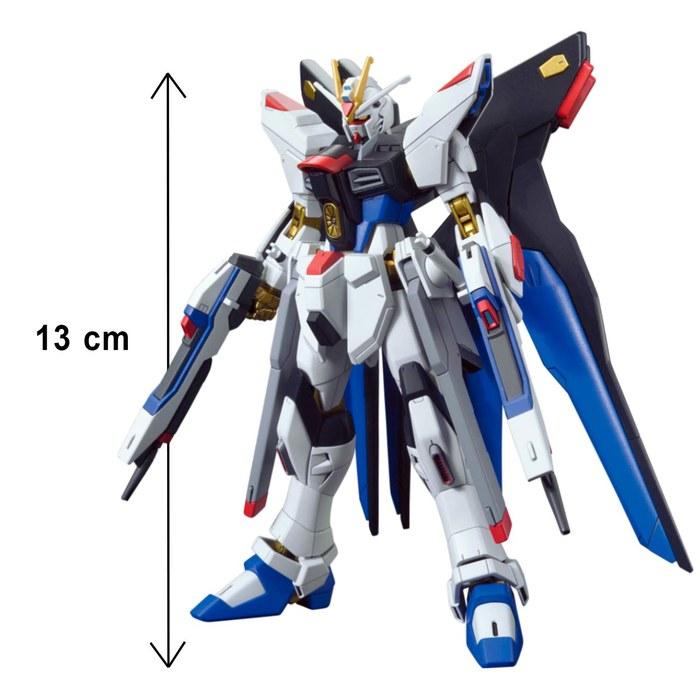 BANDAI SPIRITS HGCE 20 Mobile Suit Gundam SEED DESTINY Strike Freedom Gundam 1/144 Scale Color-Coded Plastic Model Multicolor (x 1)
