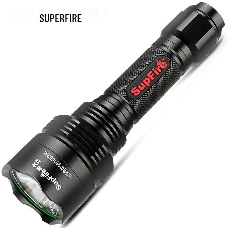 SupFire X8 Rechargeable LED Flashlight