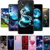 Для Samsung Galaxy F17 5G Чехол Милый Черный Силиконовый Мягкий Задний Чехол Для Samsung F17 2025 Красочный Чехол Для Телефона 6.7" Чехлы Сумка
