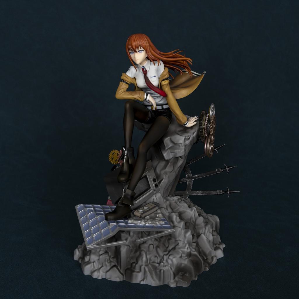 Фигурка Steins Gate Макисэ Курису Сидячая Поза Аниме Модель Настольное Украшение Декорации Праздничные Подарки Детские Игрушки