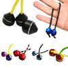 Fidget Bead Toy Portable Stress Relief Metal Finger EDC Pocket Toy Teens Adults Spin Bump Skills Finger Flexibility Exercise Toy Birthday Gift