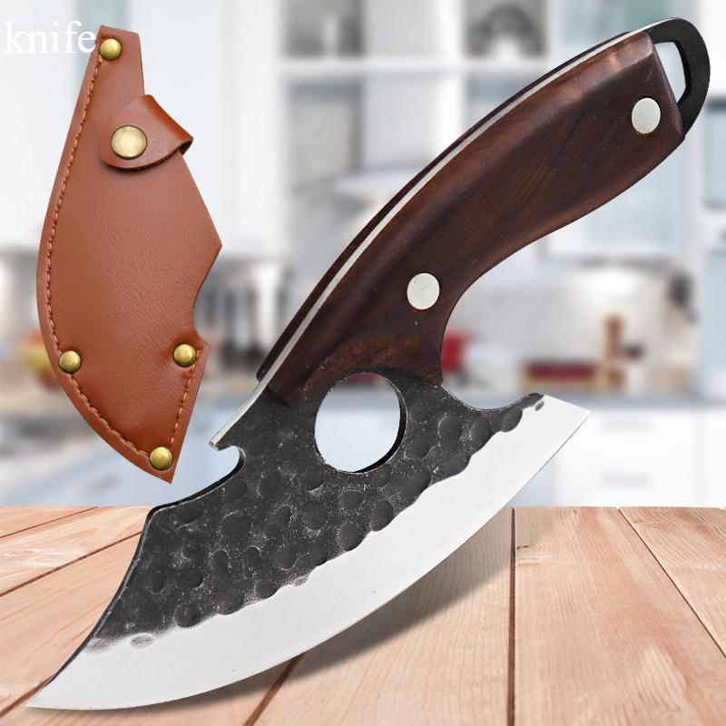 Kitchen Knife Boning Knife Meat Knife Carry Stainless Steel Sharp Meat Knife Professional Fish Killing Knife